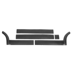 Купить Комплект молдингов и арок (11 деталей) 2019-2025, 2 боковых дверцы, Короткая база для Volkswagen T6