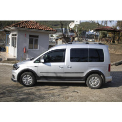 Купить Комплект молдингов и расширителей арок 2 двери, длинная база для Volkswagen Caddy 2015-2020 гг