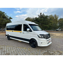 Купить Накладка на передний бампер 510B (под покраску) для Volkswagen Crafter 2016- гг