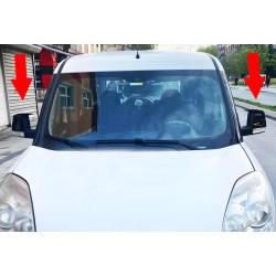 Купить Накладки на зеркала BMW-Style (2 шт) для Opel Combo 2012-2018 гг