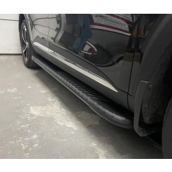 Купити Бокові пороги Bosphore Black (2 шт., Алюміній) для MG HS 2018- рр