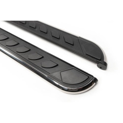 Купить Боковые пороги Maydos V1 (2 шт., алюминий) для Jeep Grand Cherokee WJ 1999-2004 гг