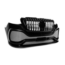 Купить Передний бампер с решеткой ABS (под покраску) для Mercedes Sprinter W907/W910 2018- гг