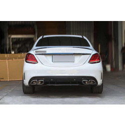 Купити Комплект обвісів з дифузором (AMG C63-designs 2018-2021) для Mercedes C-сlass W205 рр