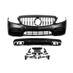 Купити Комплект обвісів з дифузором (AMG C63-designs 2018-2021) для Mercedes C-сlass W205 рр