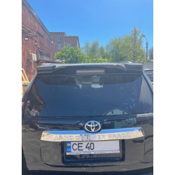 Купити Спойлер вставка (поверх рідного спойлеру) Чорний колір для Toyota Land Cruiser Prado 150