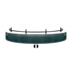 Купить Козырек на лобовое стекло на раме (полупрозрачный черный глянец, 5мм) для Mercedes Sprinter W907/W910 2018- гг