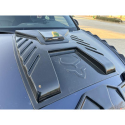 Купить Накладка на капот (ABS) для SsangYong Musso ІІ 2018- гг