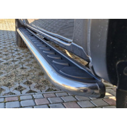 Купити Бокові пороги Maydos V-1 (2 шт., Алюміній) Довжина 233 см