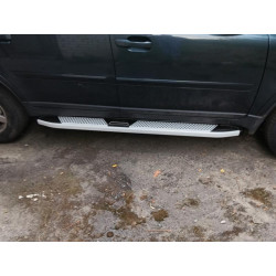 Купить Боковые пороги Mevsim (2 шт., алюминий) Длина 213 см