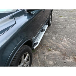 Купити Бокові пороги Mevsim (2 шт., Алюміній) Довжина 203 см