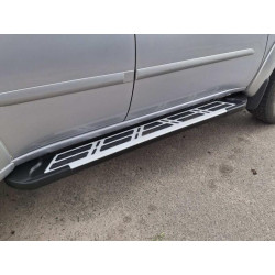 Купити Бокові пороги Sunrise (2 шт., Алюміній) Довжина 183 см