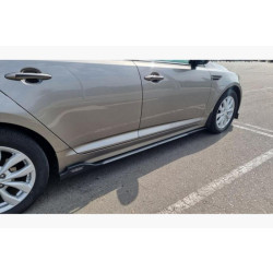 Купити Універсальні накладки на бокові пороги Niken Grey (ABS) (4шт)