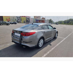 Купити Універсальні накладки на бокові пороги Niken Grey (ABS) (4шт)