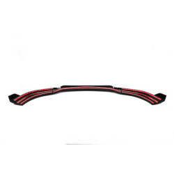 Купити Накладка на передній бампер DPT V1 (2011-2015, чорний глянець) для Mercedes C-class W204 рр