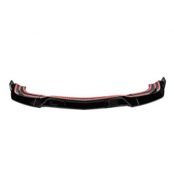 Купити Накладка на передній бампер DPT V1 (2011-2015, чорний глянець) для Mercedes C-class W204 рр