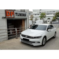 Купити Накладка на передній бампер DPT Lip (2015-2019, під фарбування) для Volkswagen Passat B8 рр