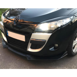 Купити Універсальна передня Lip накладка DPT V-1 (ABS, чорний глянець)