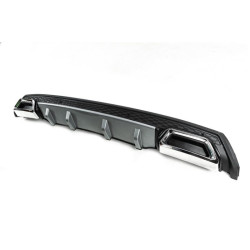 Купити Універсальний задній дифузор DPT V-4 (ABS) (сірий-2025чорний глянець)