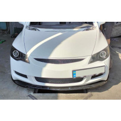 Купити Універсальна передня Lip накладка DPT V-2 (ABS, чорний глянець)