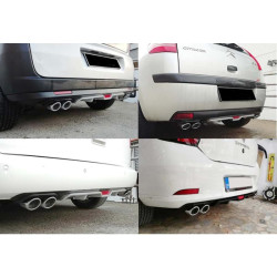 Купити Універсальний задній дифузор DPT V-6 (сірий-2025чорний глянець)