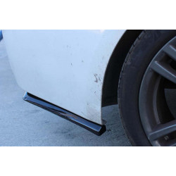 Купити Flap накладка на задній бампер DPT (ABS) (2шт) (чорний глянець) для Volkswagen Caddy 2010-2015 рр