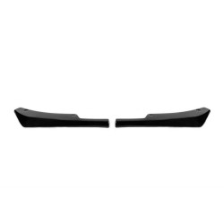 Купити Flap накладка на задній бампер DPT (ABS) (2шт) (чорний глянець) для Volkswagen Caddy 2010-2015 рр