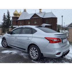 Купить Универсальные молдинги двери DPT (ABS) (4шт) (черный глянец)