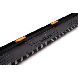 Купить Боковые пороги Dakar V1 с LED (2019-2025, 2 шт, металл) для Mitsubishi L200