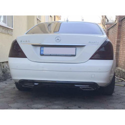 Купити Універсальний задній дифузор DPT Sport V-1 (сірий-2025чорний глянець)