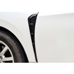 Купити Універсальні бокові зябра DPT V-1 (ABS) (2шт) (чорний глянець)