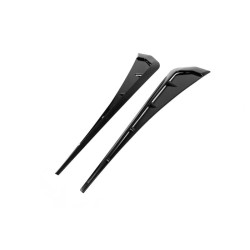 Купити Універсальні бокові зябра DPT V-1 (ABS) (2шт) (чорний глянець)