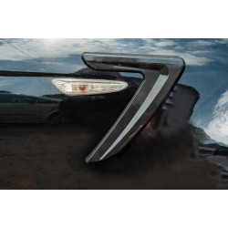 Купити Універсальні бокові зябра DPT V-3 (ABS) (2шт) (чорний глянець)