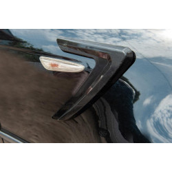 Купити Універсальні бокові зябра DPT V-3 (ABS) (2шт) (чорний глянець)