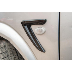 Купити Універсальні бокові зябра DPT V-3 (ABS) (2шт) (чорний глянець)