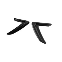 Купити Універсальні бокові зябра DPT V-3 (ABS) (2шт) (чорний глянець)