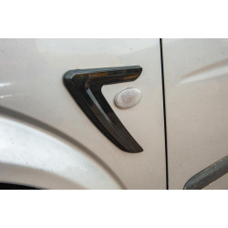 Купити Універсальні бокові зябра DPT V-3 (ABS) (2шт) (чорний глянець)