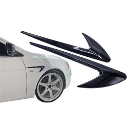 Купить Универсальные боковые жабры DPT V-4 (ABS) (2шт) (черный глянец)