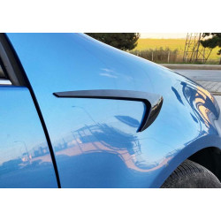 Купить Универсальные боковые жабры DPT V-4 (ABS) (2шт) (черный глянец)