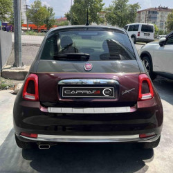 Купити Накладка на задній бампер EuroCap (ABS) для Fiat 500/500L