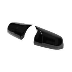 Купити Накладки на дзеркала BMW-Style (2 шт) для Mitsubishi Lancer X 2008- рр