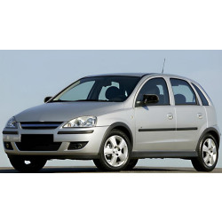 Купити Накладки на дзеркала BMW-Style (2 шт) для Opel Corsa C 2000- рр