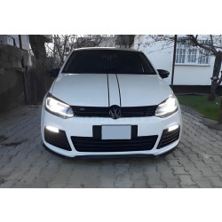 Купити Накладки на дзеркала RLine-Look (HB, 2 шт) для Volkswagen Polo 2010-2017 рр