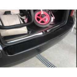 Купить Накладка на задний бампер (SW, ABS, Esa) для Volkswagen Passat B5 1997-2005 гг