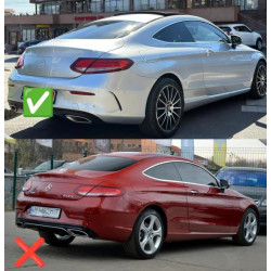 Купить Комплект обвесов с диффузором для Coupe (AMG C63-designs 2018-2021) для Mercedes C-сlass W205