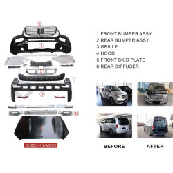 Купить Комплект обвеса (Maybach Type-GLS, с капотом) для Mercedes Vito/V-class W447 2014- гг