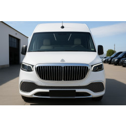 Купить Передний бампер с решеткой (Maybach) для Mercedes Sprinter W907/W910 2018- гг