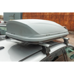 Купить Авто бокс Niken серый (450 л)