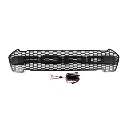 Купити Передня решітка (2015-2018, чорний, LED) для Ford Ranger рр