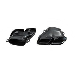 Купить Задний диффузор с насадками (дизайн GLE63) для Mercedes GLE coupe C292 2015-2019 гг